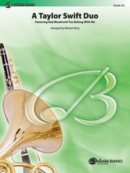 A Taylor Swift Duo Concert Band sheet music cover Thumbnail